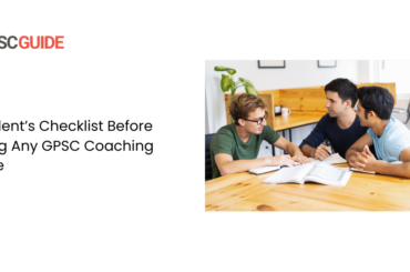 A Student’s Checklist Before Joining Any GPSC Coaching Centre